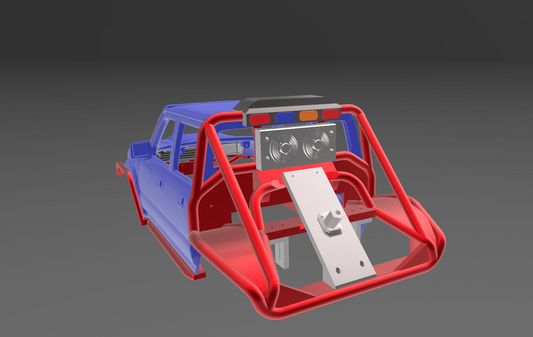 1/10 3D Printed ln106 comp cab