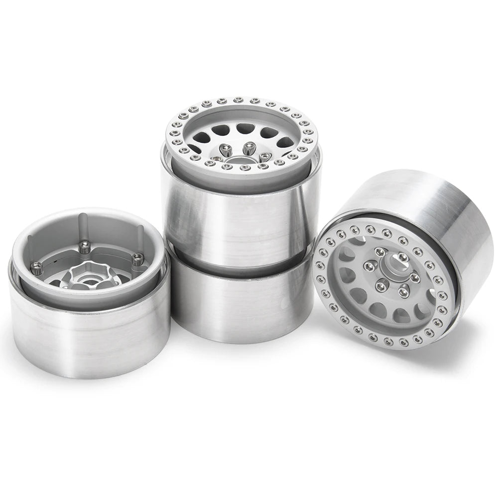 4PCS 1.9" Beadlock Wheels for 1/10 RC Crawler