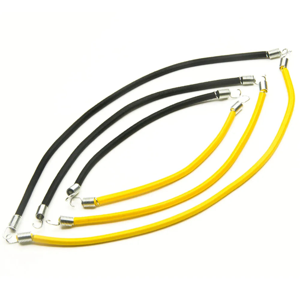 1/10 RC Bungee Cord 10/15cm Black & Yellow