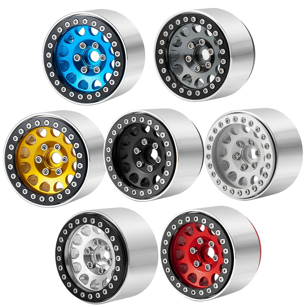 4PCS 1.9" Beadlock Wheels for 1/10 RC Crawler