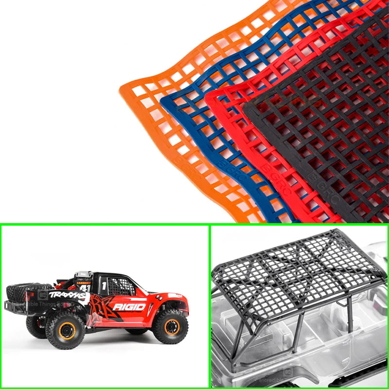 RC Winch truck window mesh Rubber 1/10