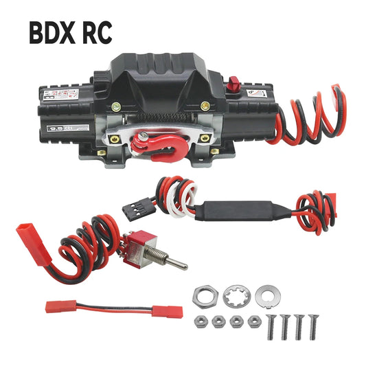 RC Metal Double Motor Winch For 1/10 RC Crawler