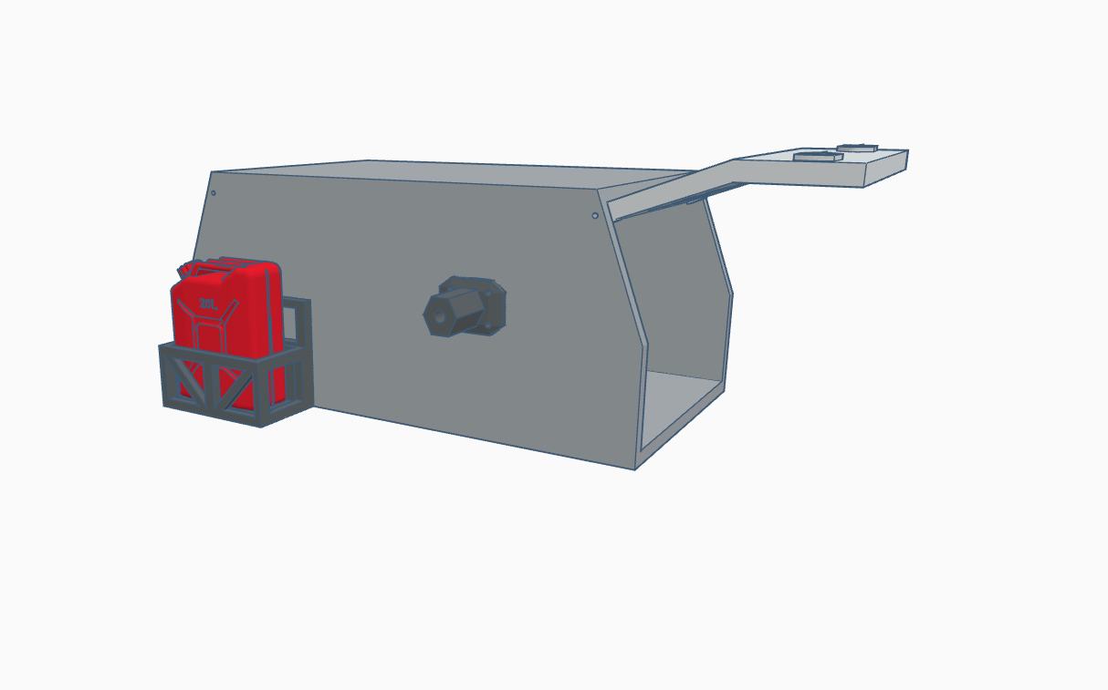 1/10 3D printed canopy option 1