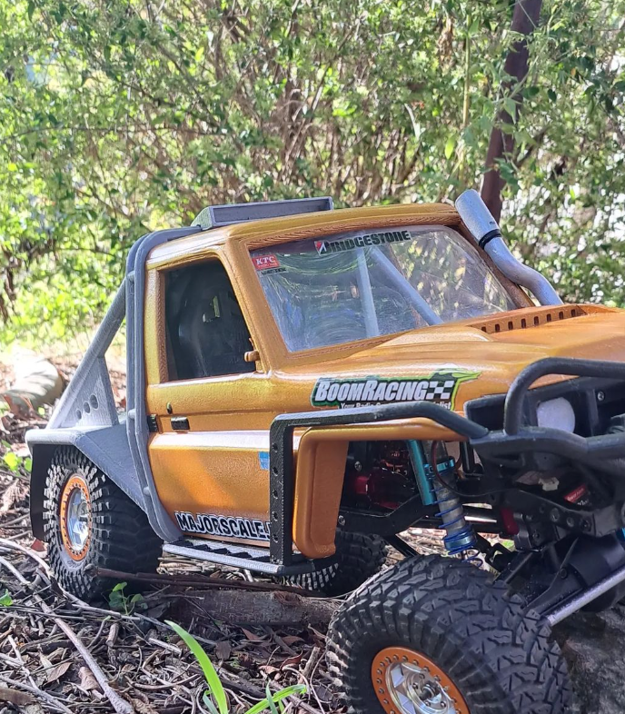 1/10 3D Printed winch truck landcruiser