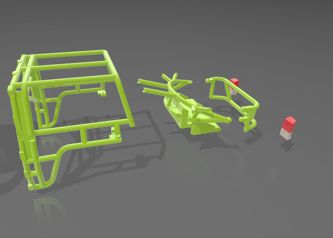 1/10 3D Printed GQ Mid Wheelbase