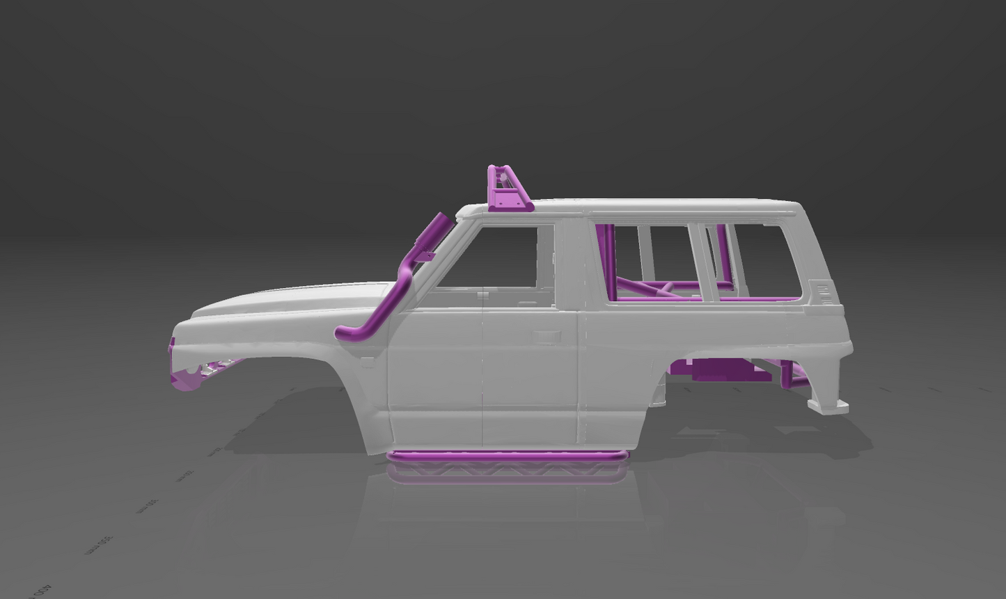 1/10 3D Printed GQ Mid Wheelbase