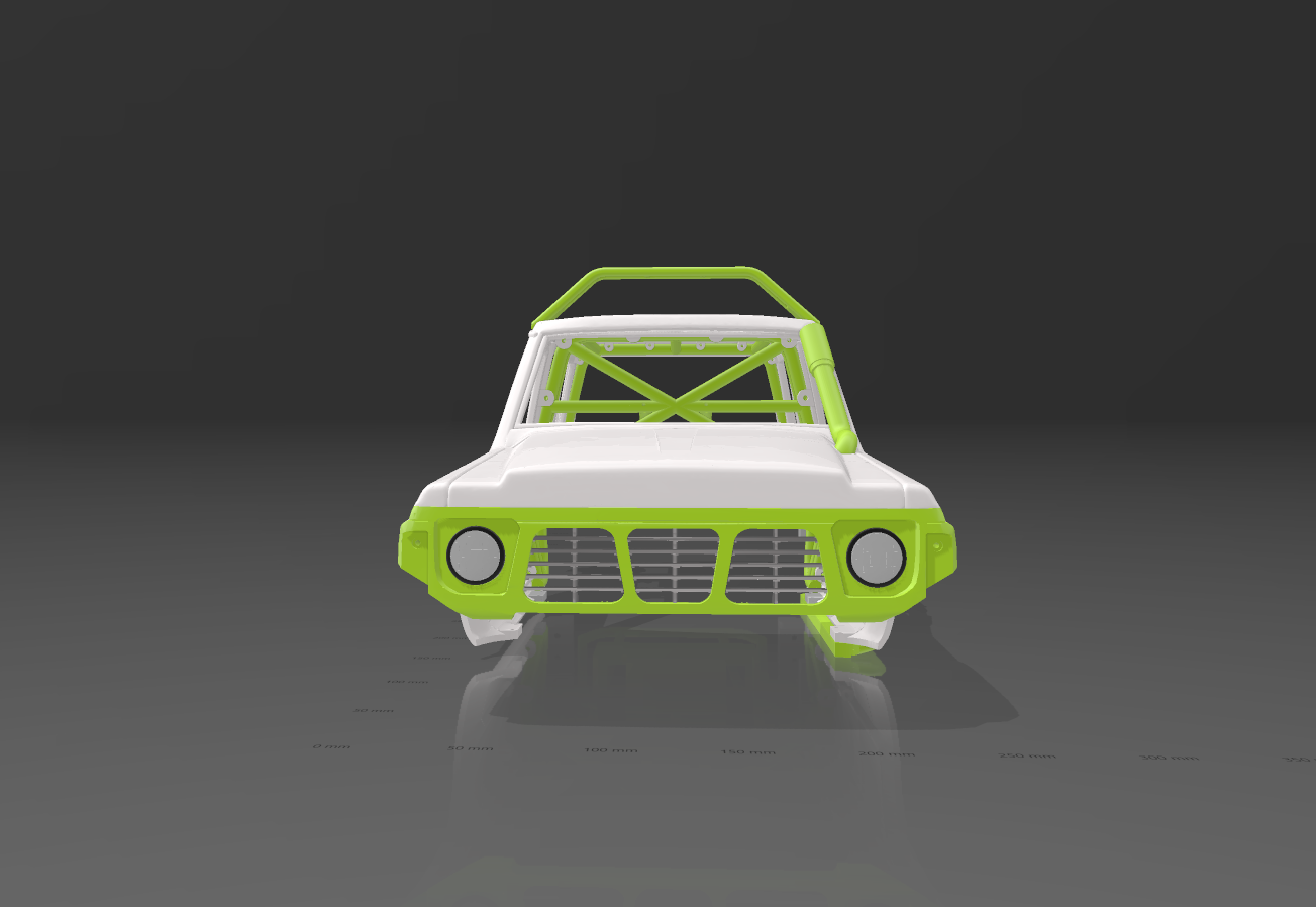 1/10 3D Printed GQ Mid Wheelbase