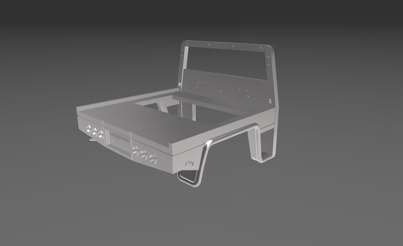 1/10 3D Printed modular Tray