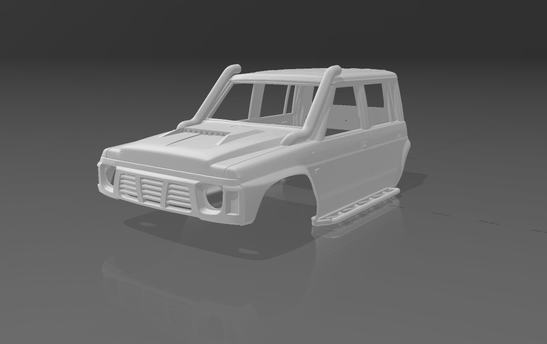 1/10 3D Printed dual cab gq