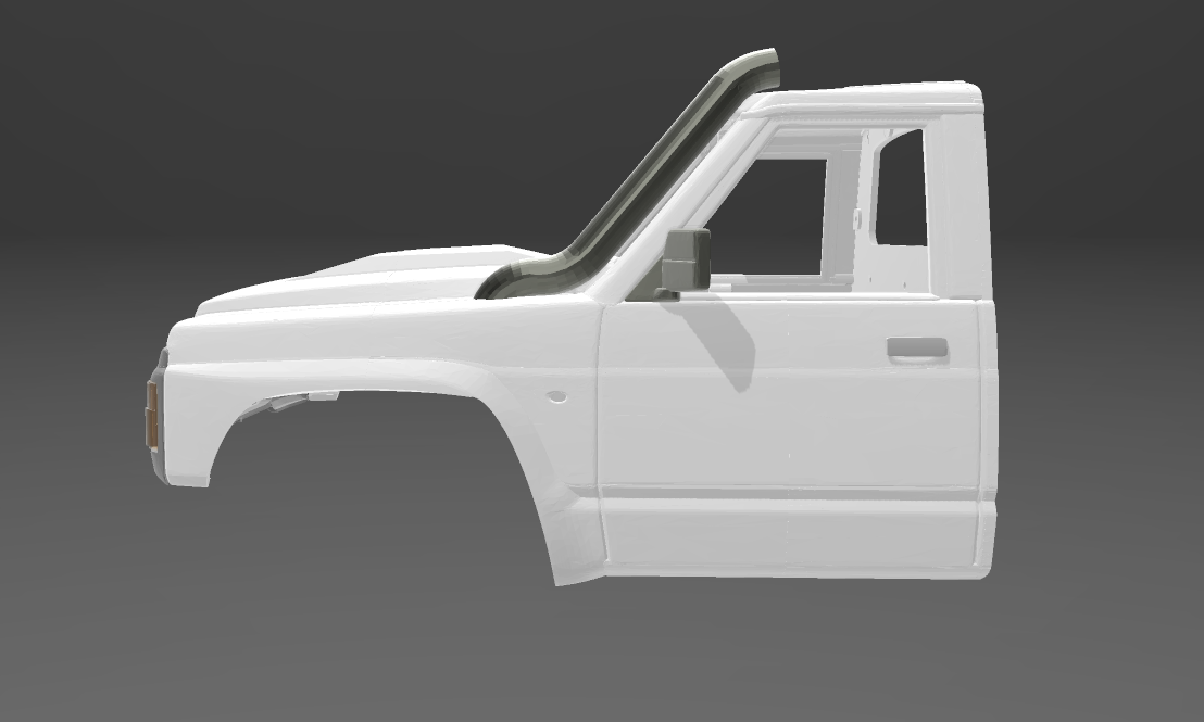 1/10 3D Printed Gq single cab