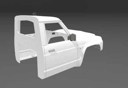 1/10 3D Printed Gq single cab