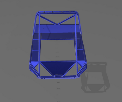 1/10 single cab tube tray