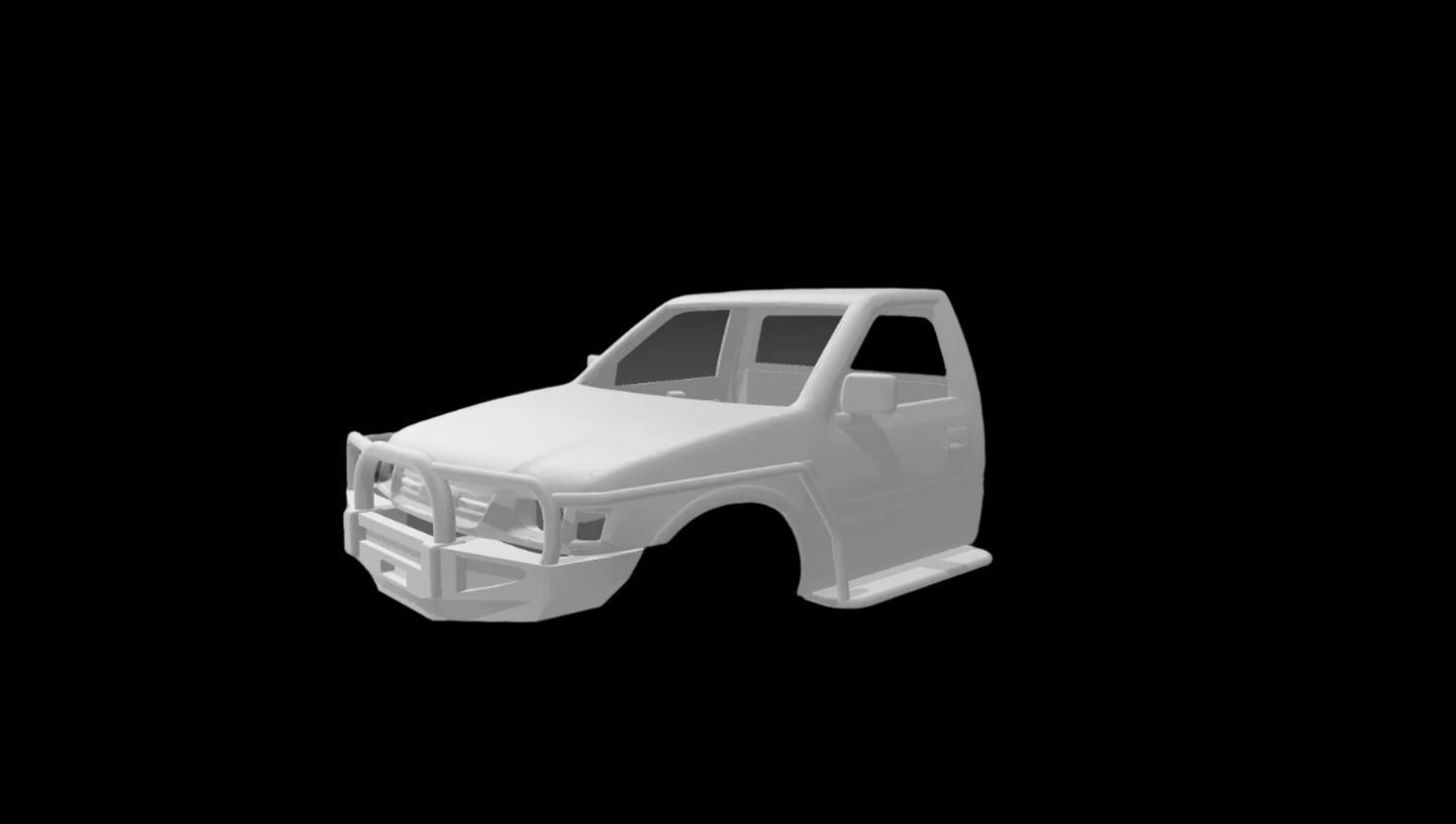1/10 3D Printed rodeo single cab