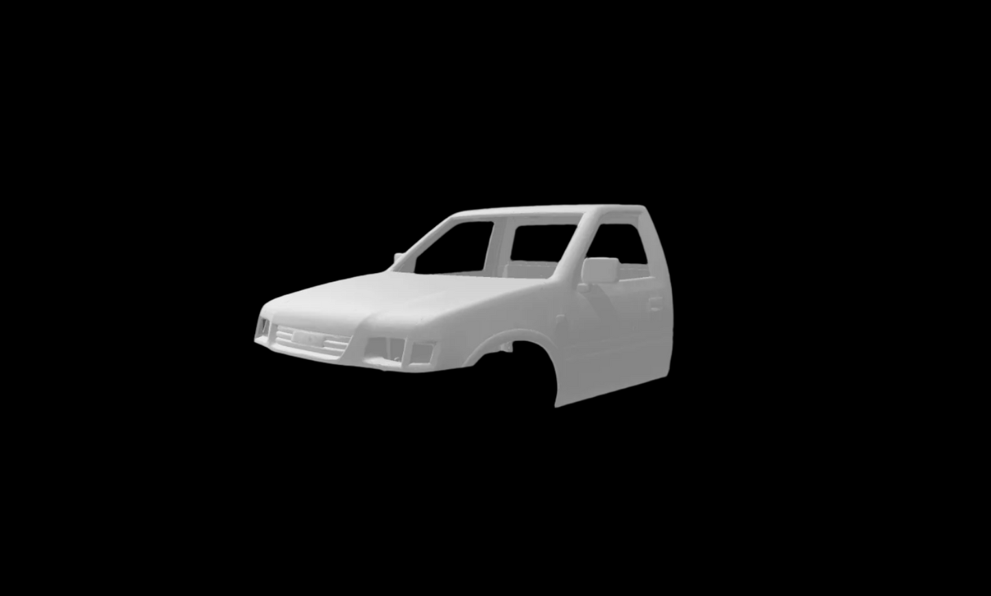 1/10 3D Printed rodeo single cab