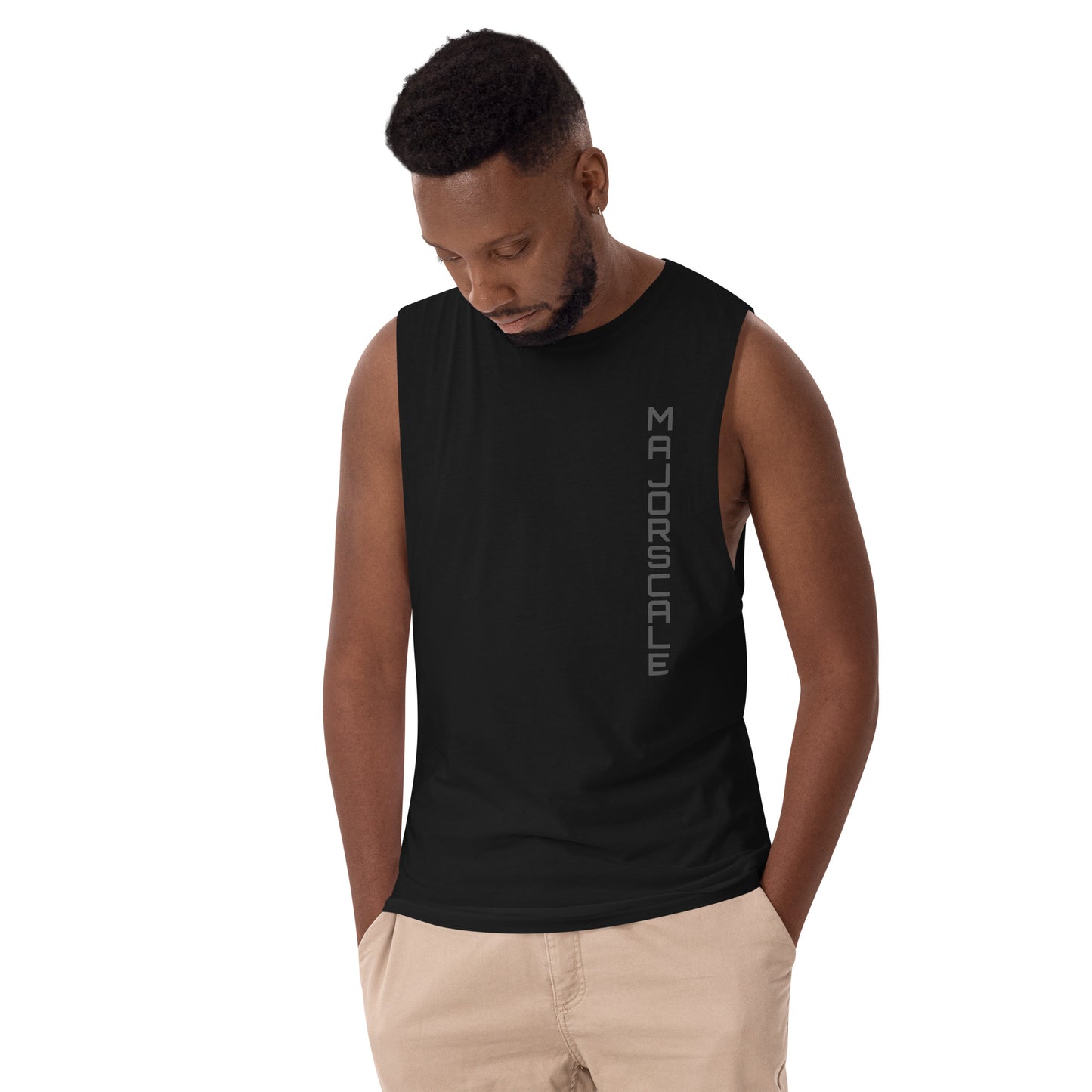 Men’s drop arm tank top