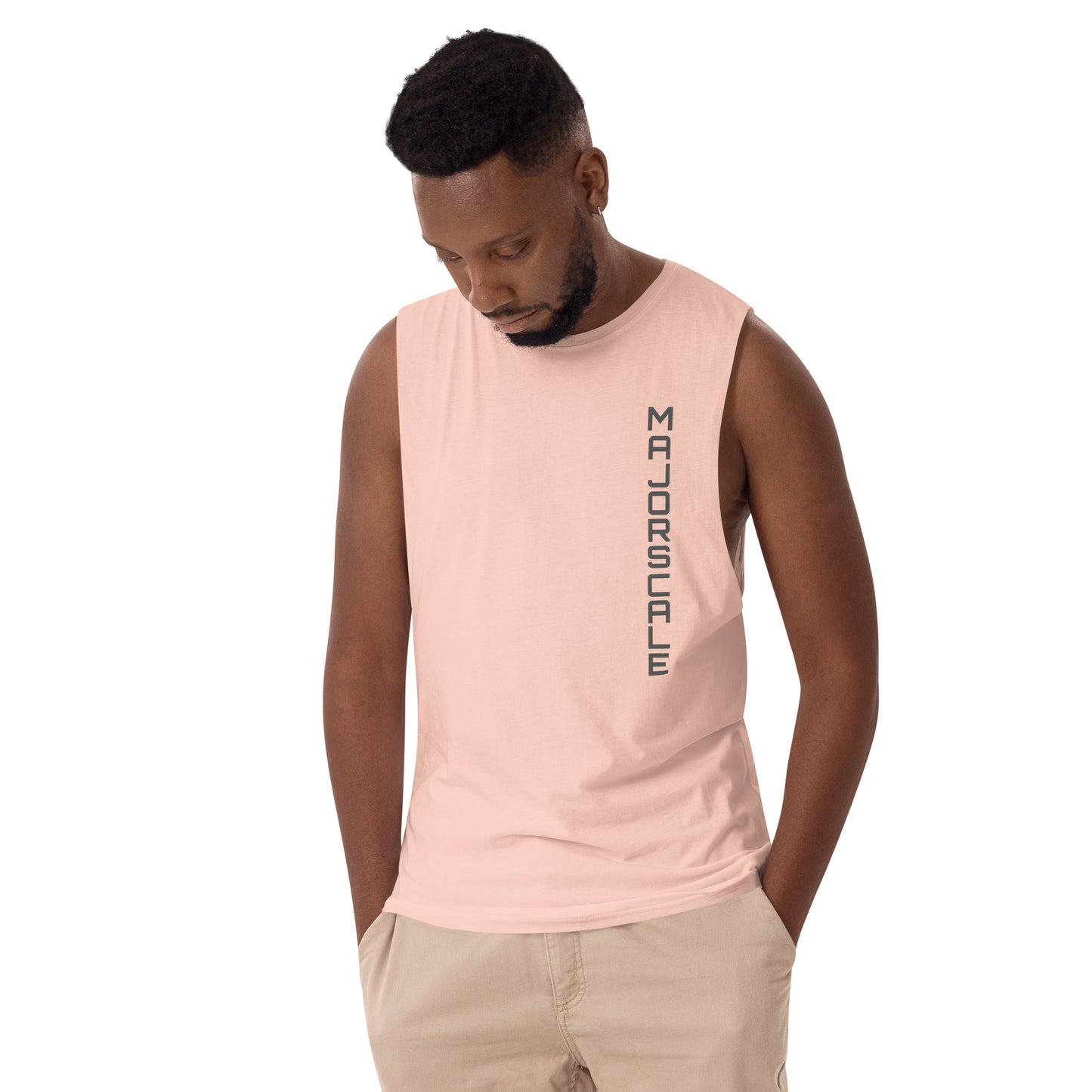 Men’s drop arm tank top