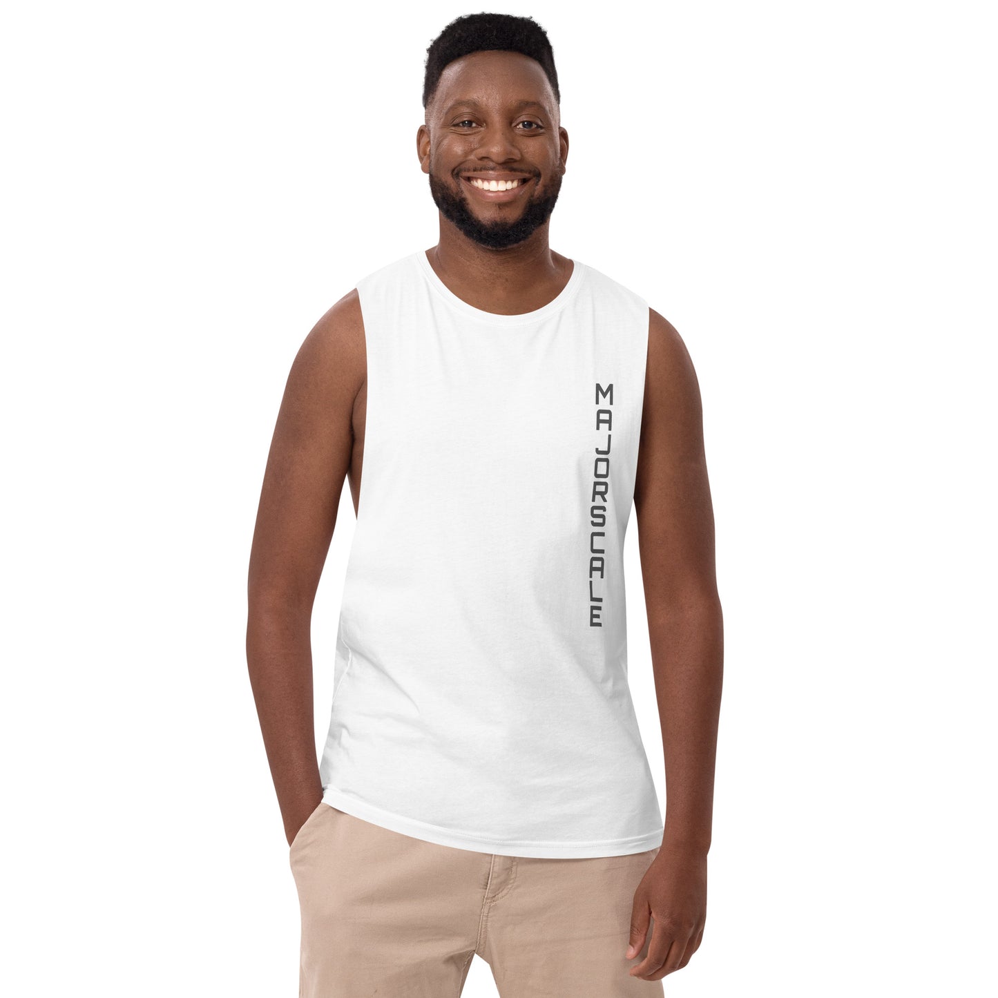 Men’s drop arm tank top