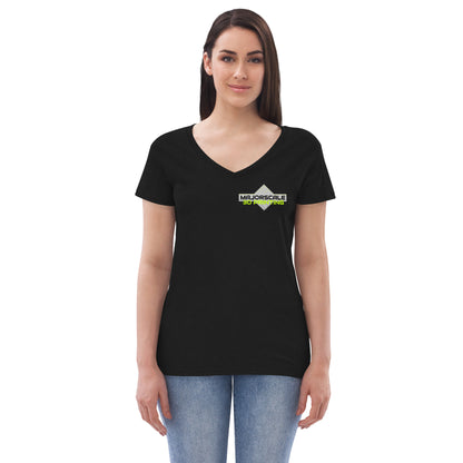 Women’s recycled v-neck t-shirt