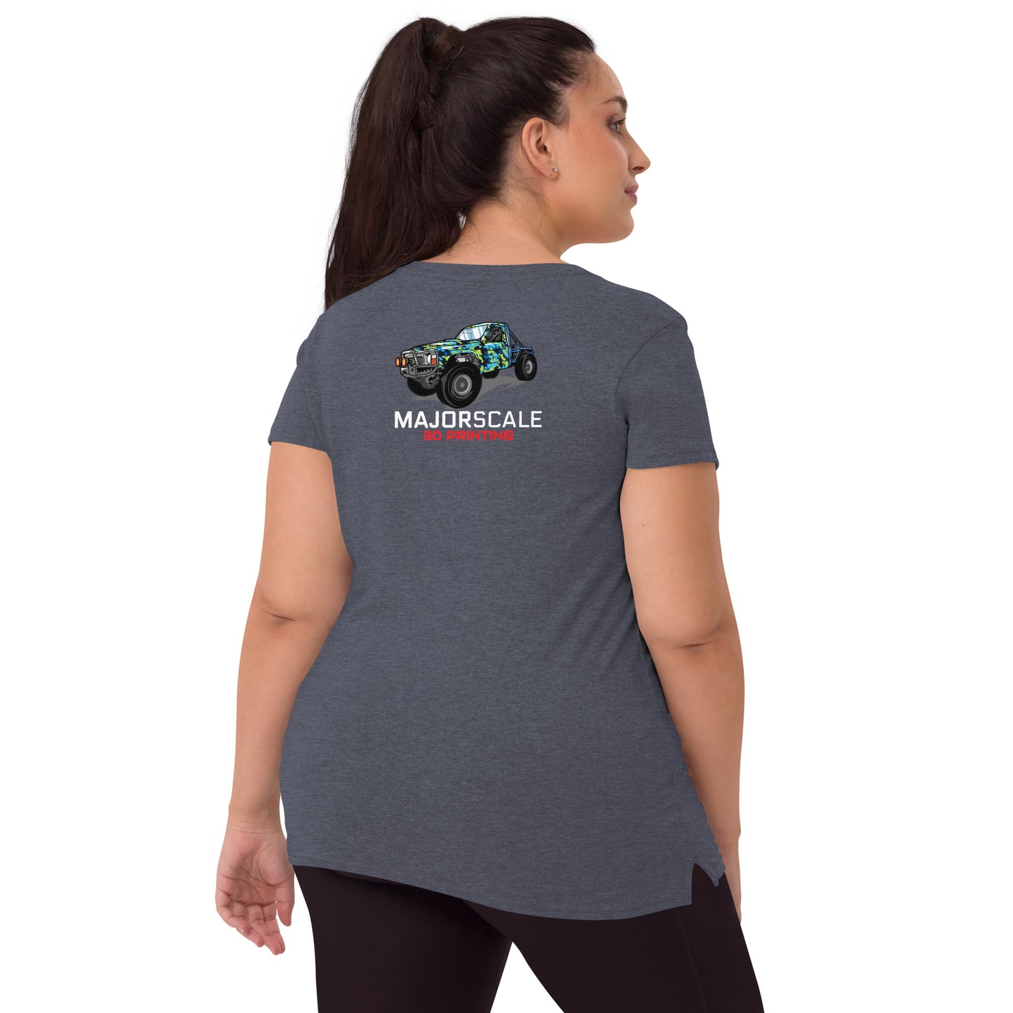 Women’s recycled v-neck t-shirt